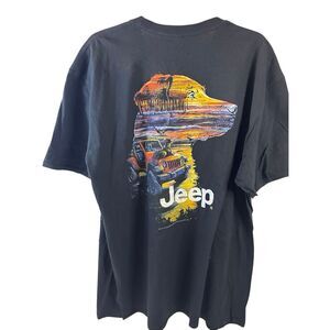Jeep JEDCO tshirt shirt XXL truck and Dog‎ new